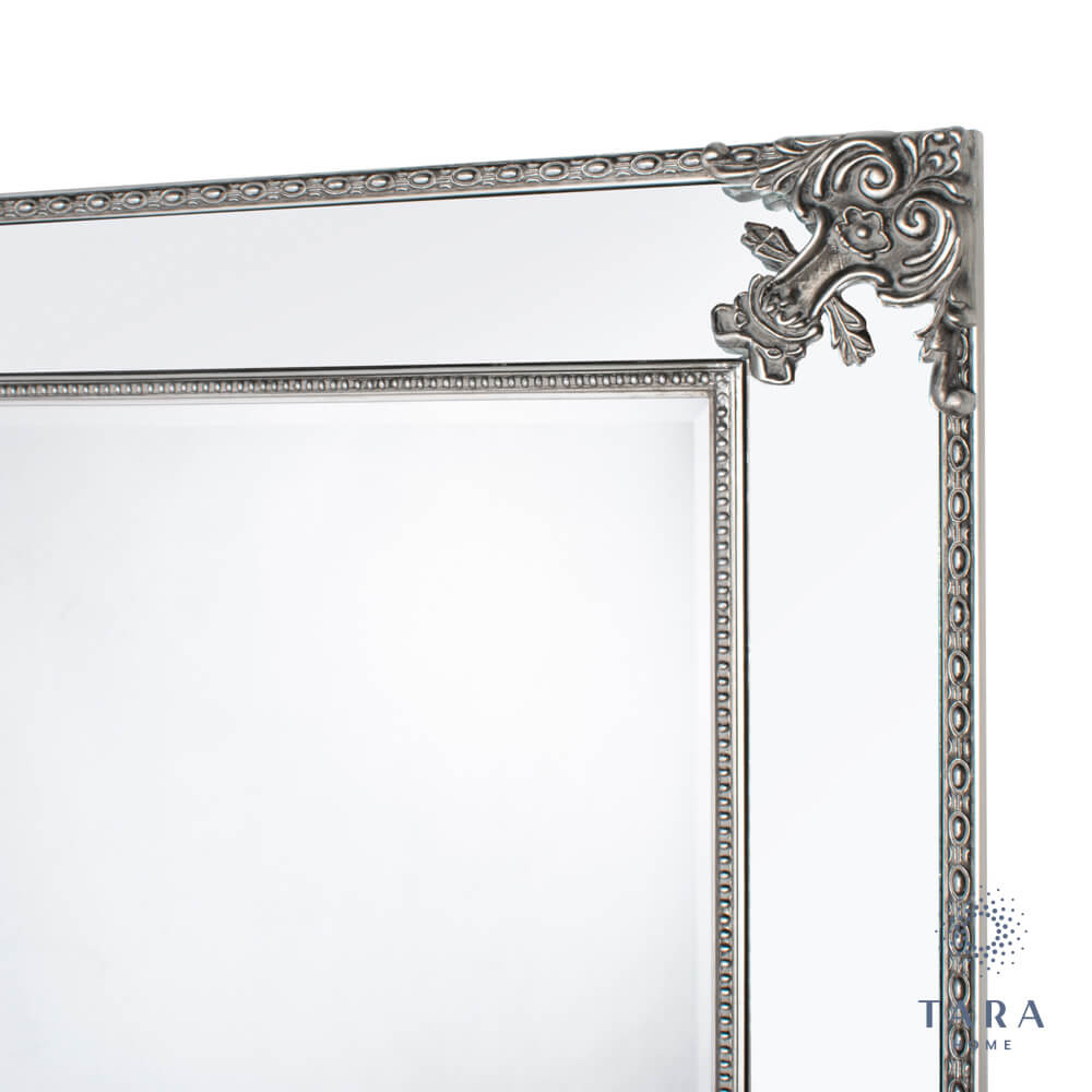 Venetian Mirror With Silver Frame