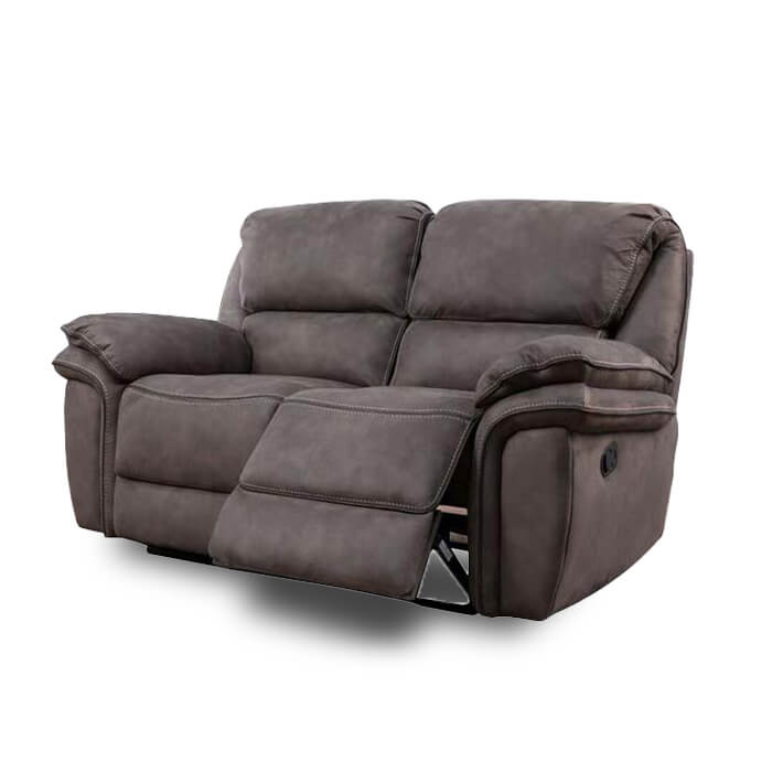 Portland 2 Seater Reclining Sofa Charcoal Get Furnished 5511