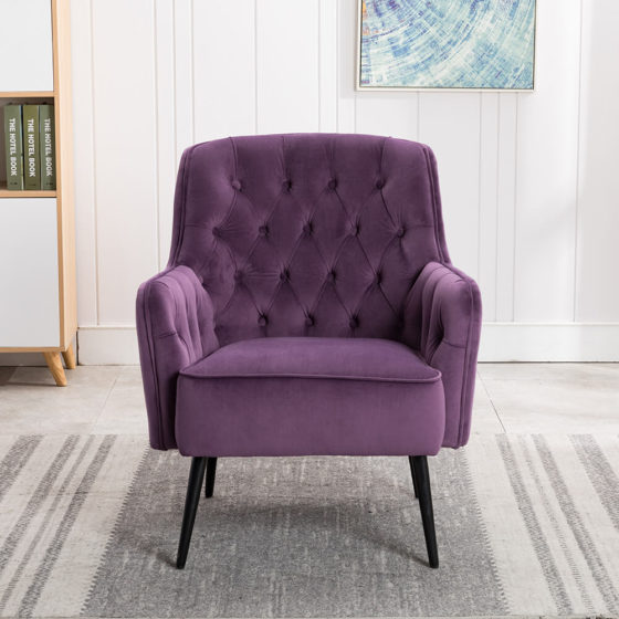 Miley Armchair – Mulberry