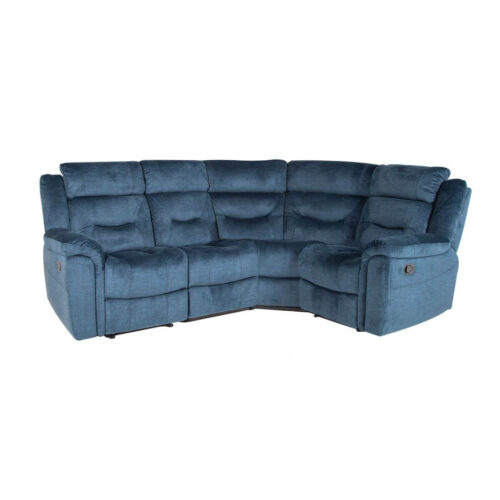 Moore Corner Sofa - Blue