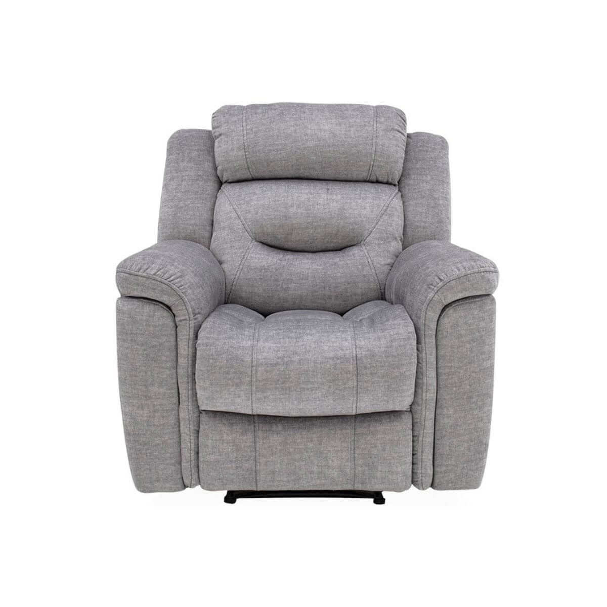 Moore Reclining Armchair - Grey