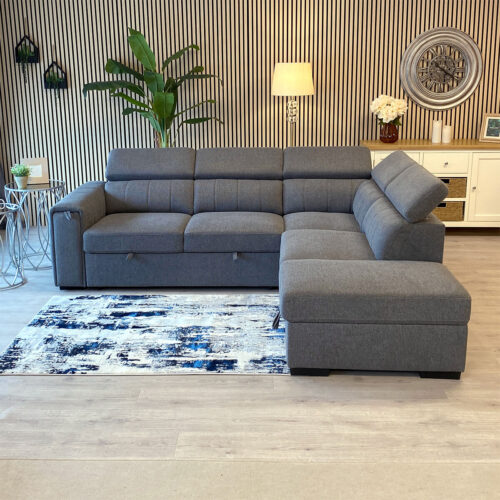 August Sofabed - Light Grey RHF