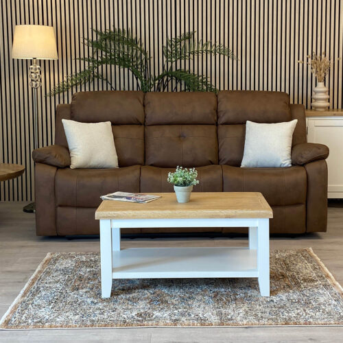 Gilmore 3 Seater Sofa - Brown