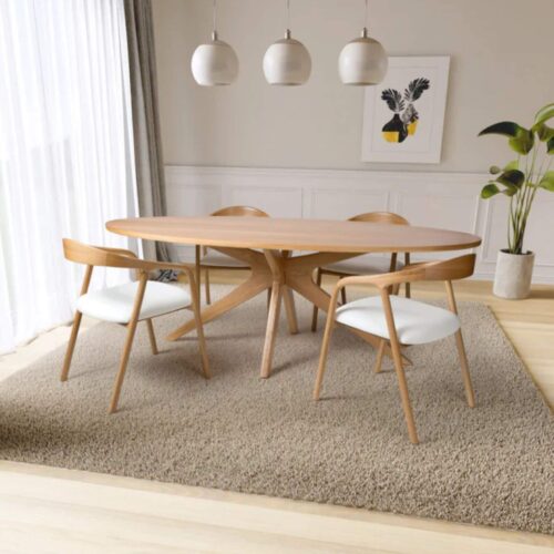 Hoxton Oval Dining Table