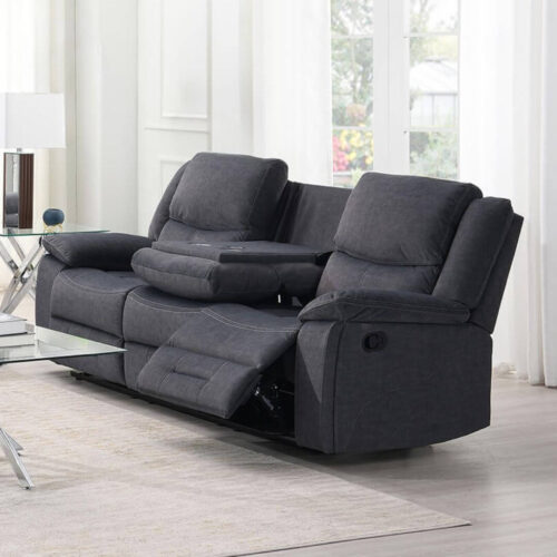 Klayton 3 Seater Sofa - Charcoal