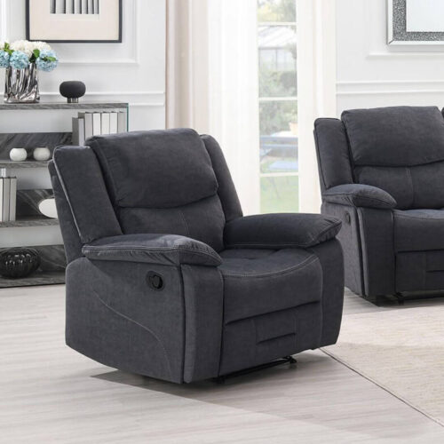 Klayton Reclining Armchair - Charcoal