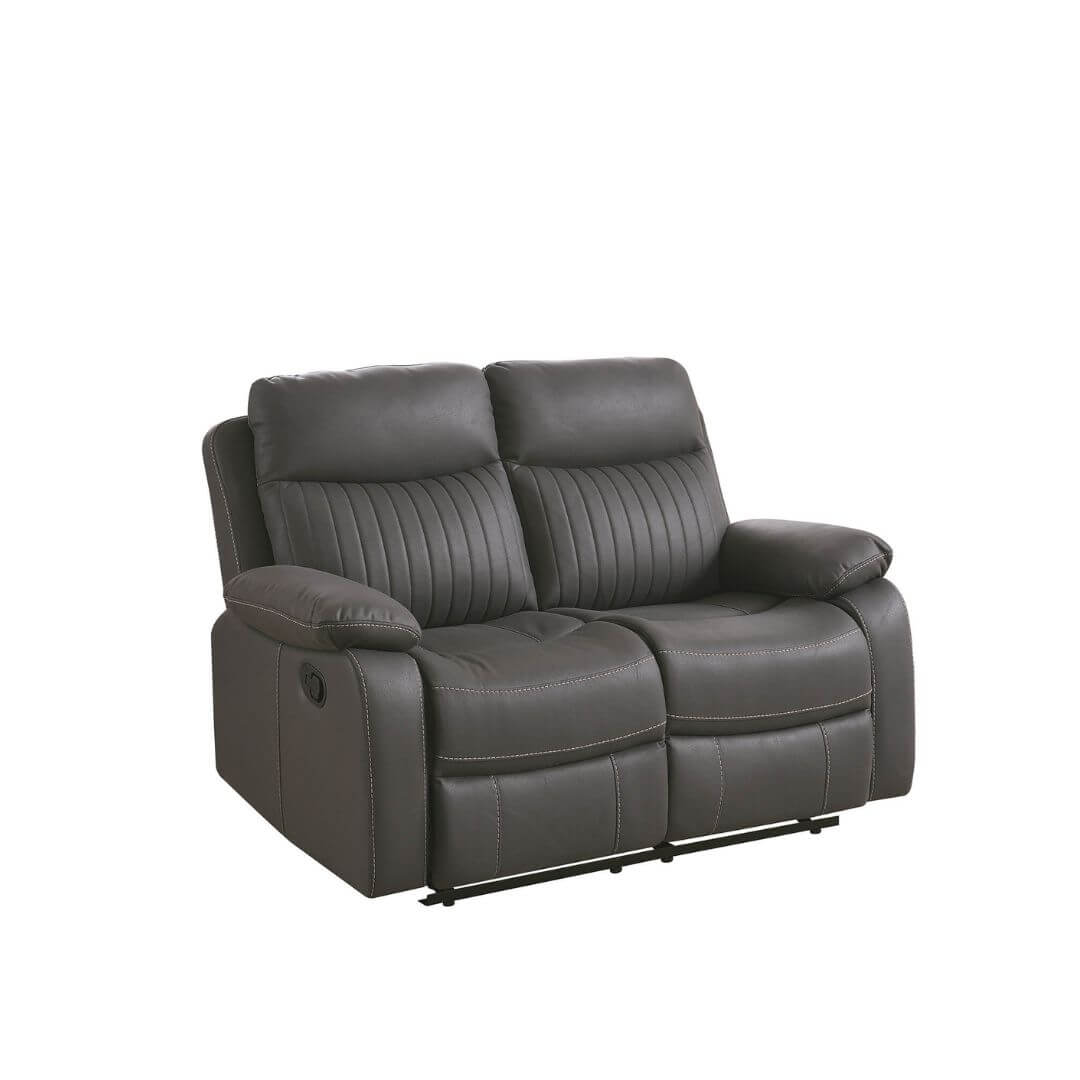 Barkley 2 seater recliner - grey