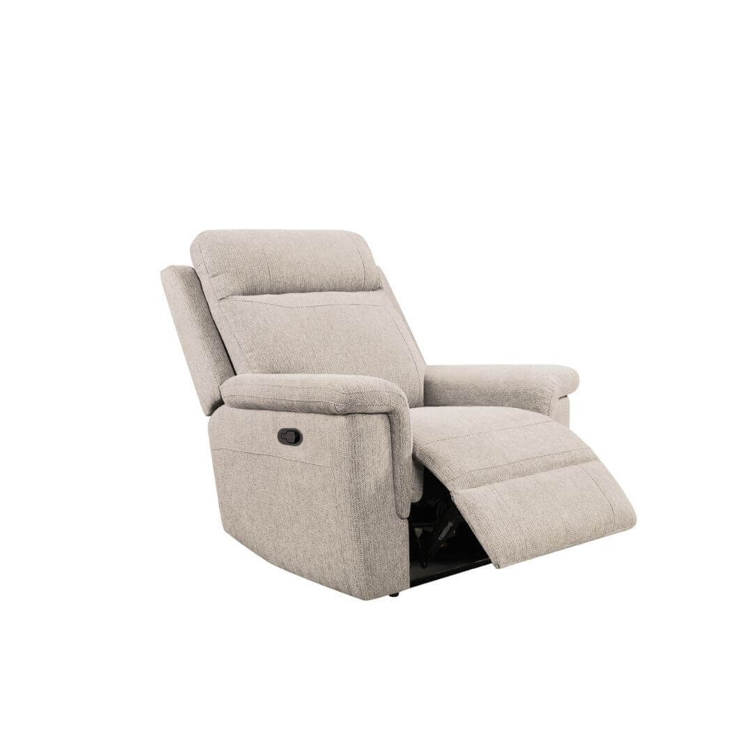 Bowie 1 Seater Manual Recliner - Beige