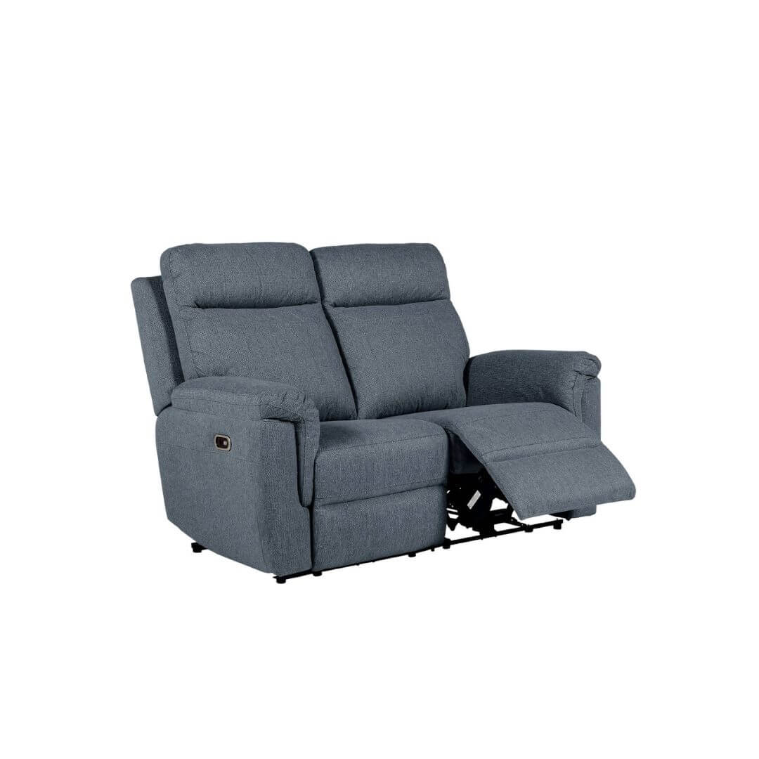 Bowie 2 Seater Electric Recliner - Azul