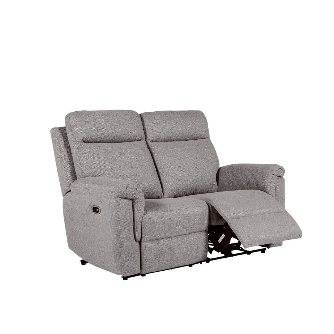 Bowie 2 Seater Electric Recliner - Grey