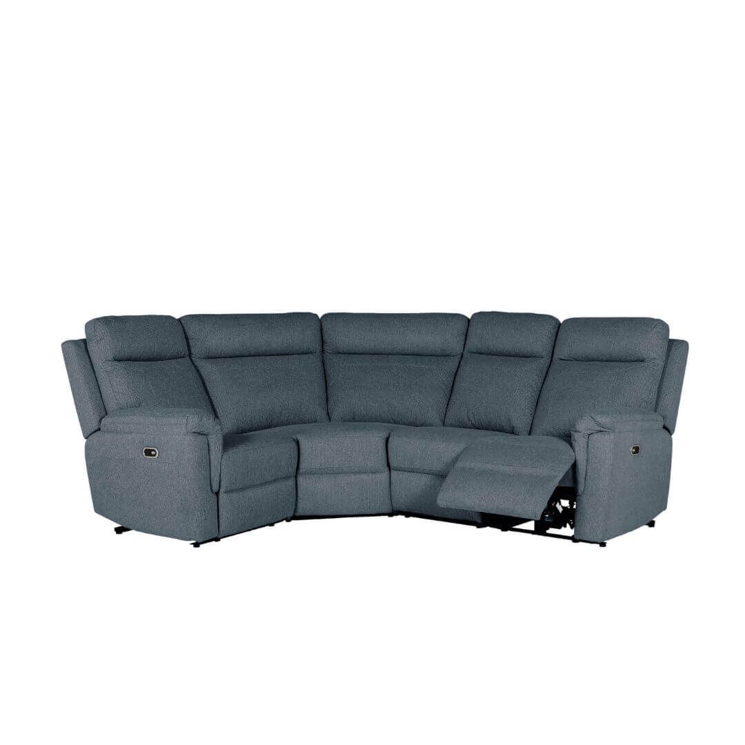 Bowie Corner Electric Recliner - Azul