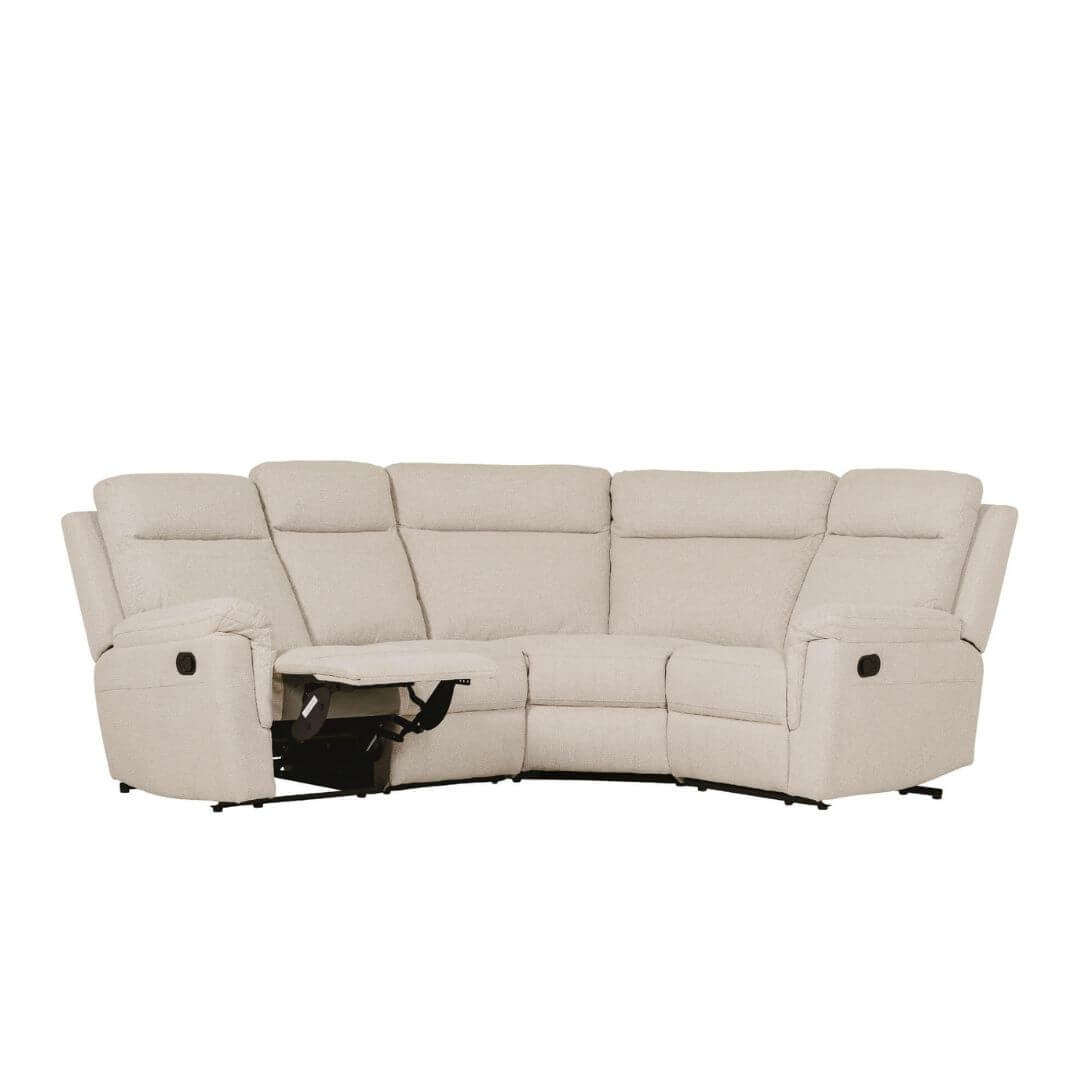 Bowie Corner Manual Recliner - Beige