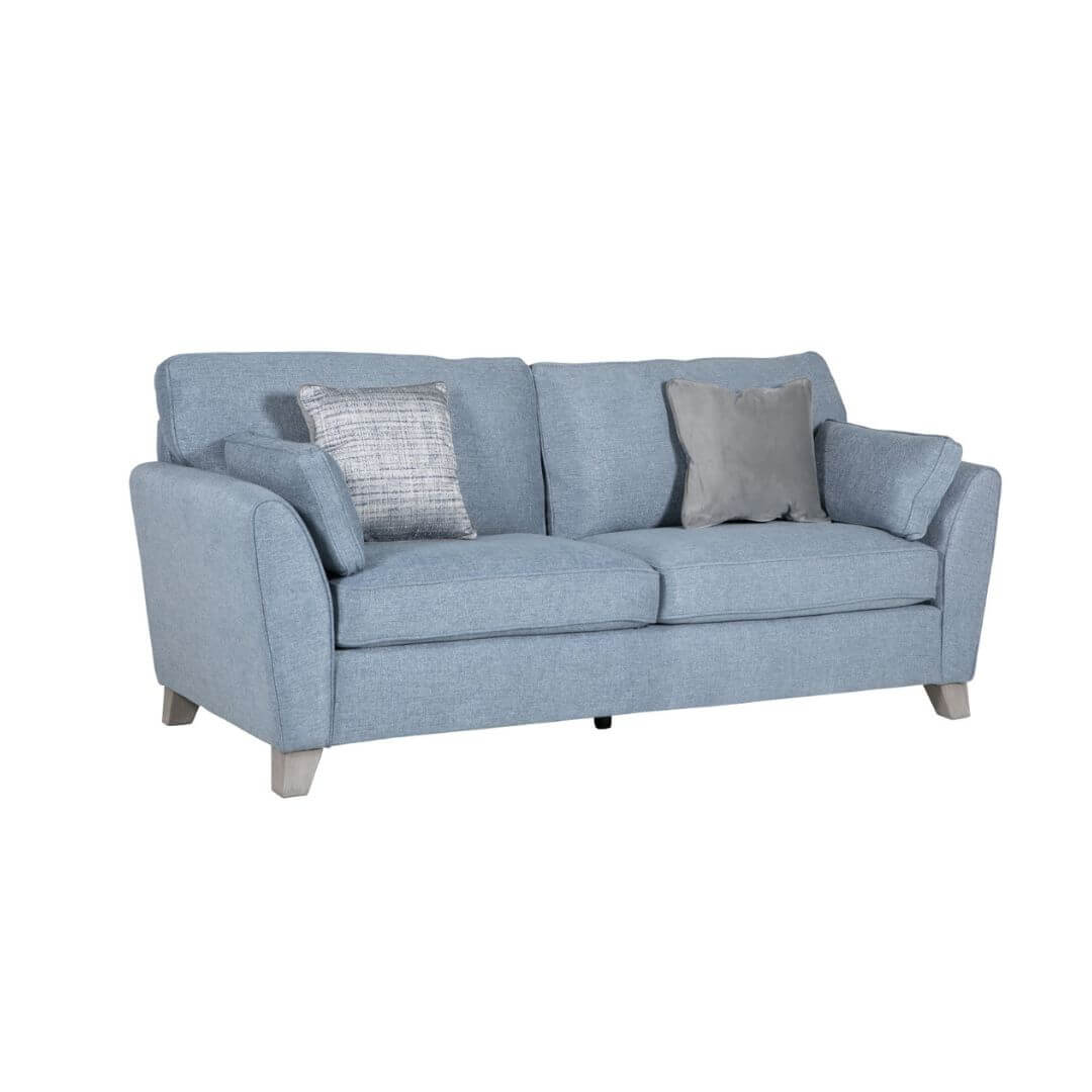 Cantrell 3 Seater Sofa - Blue