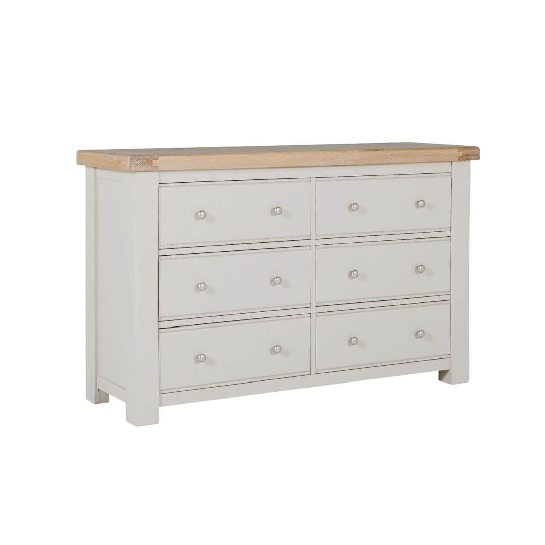 Doune 6 Drawer Chest - Taupe