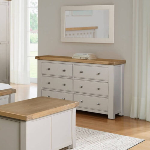 Doune 6 Drawer Chest - Taupe