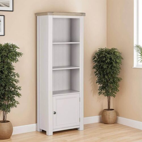 Doune Tall Bookcase - Taupe