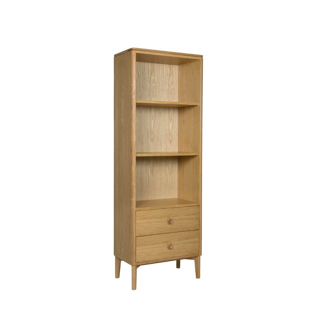 Hadley Open Storage Unit - Oak Natural