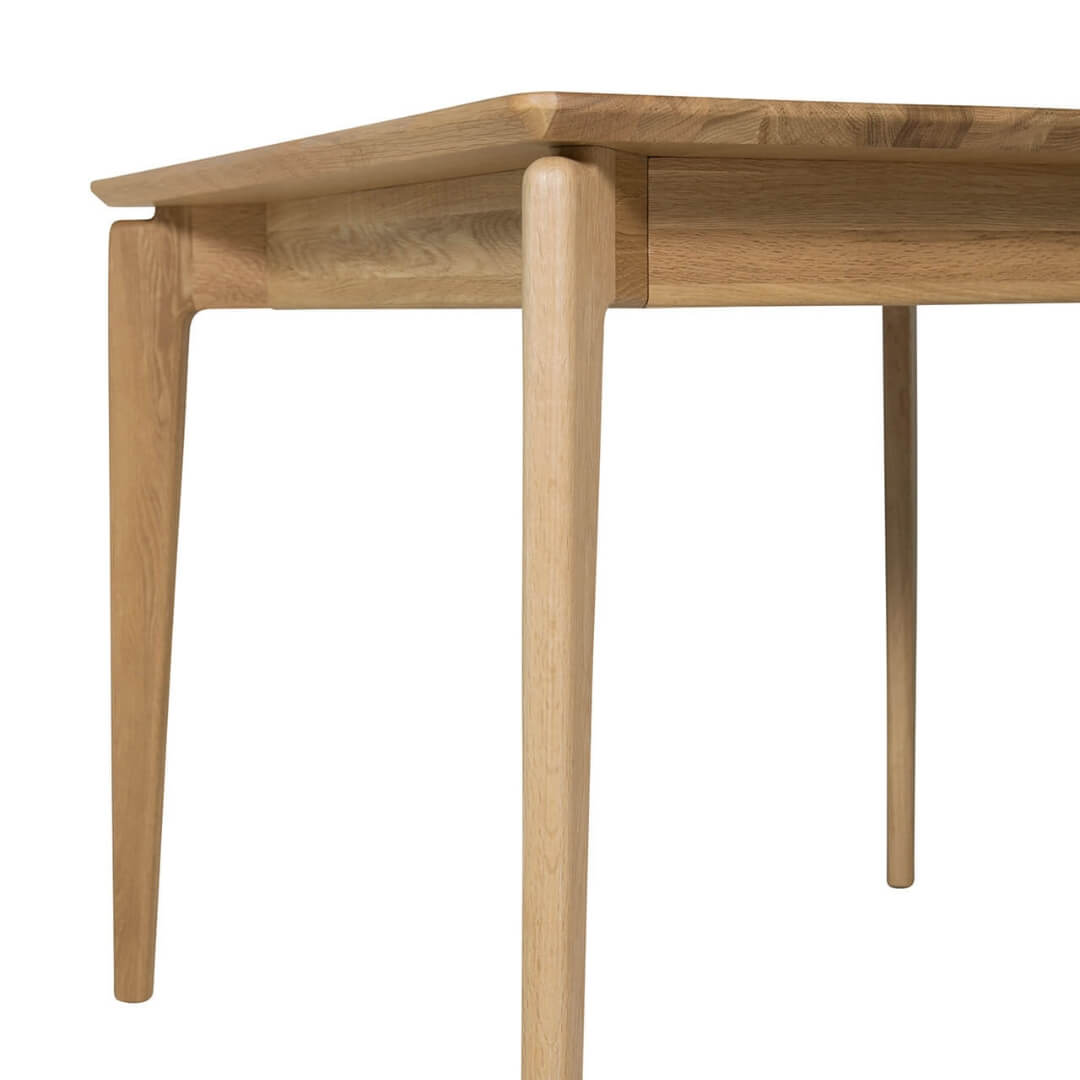 Hadley Square Dining Table 90cm - Oak Natural