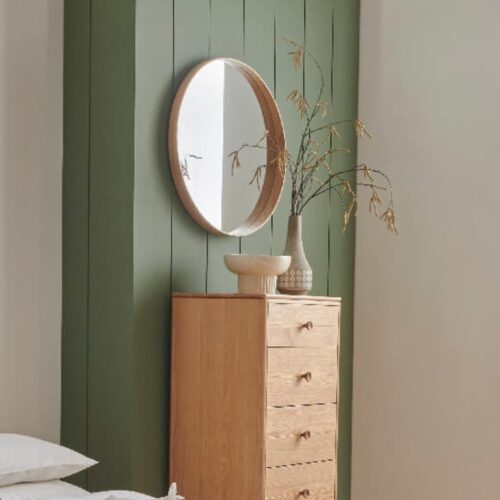 Hadley Wall Mirror - Oak Natural