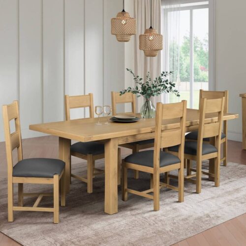 Delaney Extending Dining Table - 120-165cm