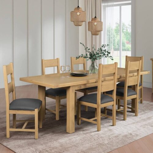 Delaney Extending Dining Table - 180-246cm