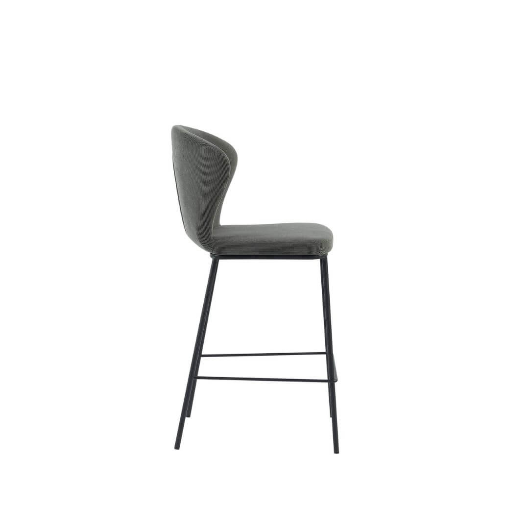 Shea Counter Stool - Dark Grey