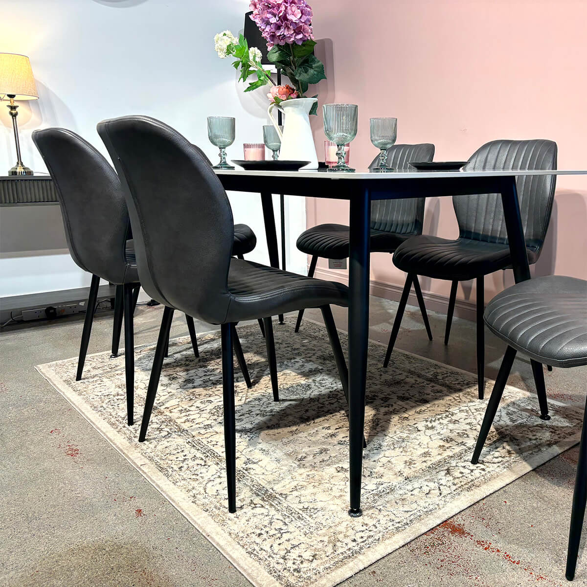 Sheldon 1+6 Dining Set